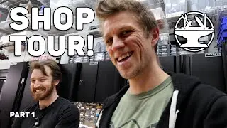 Engineer Builds Dream Shop | Hacksmith Shop Tour