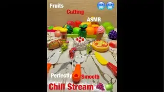 🍉 Fruit Cutting ASMR | Relaxing & Satisfying Live