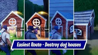 [Best Route] Destroy dog houses | Complete in under 1 minute | Meowscles Mischief Week 6 Challenge