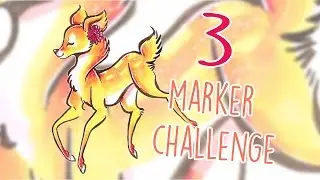 3 Marker Challenge - Oh Deer