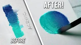 I Didn't Know Acrylics Could Do This?!