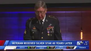 Veteran received Silver Star 40 years later