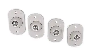 4pcs Self Adhesive Mini Swivel Casters Wheel | Mini Wheel | 360 Degree Rotation Swivel Casters Wheel