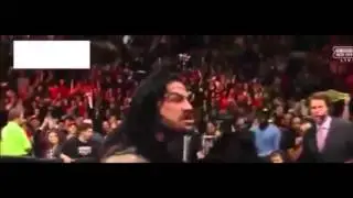 Roman Reigns Spear Triple H  FUS RO DAH TLC 2015