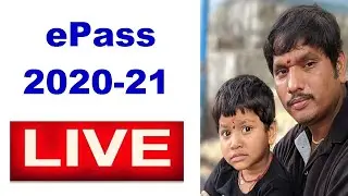 TS ePASS 2020-21 Live | Jaipal Lande Live