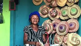 Document&aacute;rio- artesanato/tem&aacute;tica-chap&eacute;u de palha. #artesanato #arte