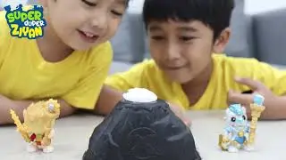 Yeay! Ziyan Berhasil Menemukan Harta Karun Treasure X Fire vs Ice | Toyspedia
