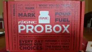 GNC Pro Box opening #1