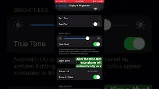 #shorts how to set auto-lock on your apple device 🔐
