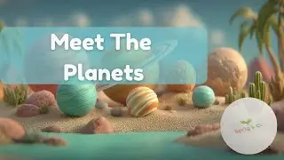 Look Up High | A Calm Song About the Planets for Kids