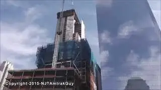 UPDATE! One World Trade Center / Three World Trade Center 10/22/2015 construction progress part 1