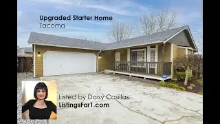 Super Upgraded Starter Home in Tacoma | #tacomahomes #tacomastarterhomes #warealestate #tacomawa
