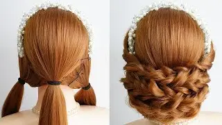Messy Low Bun Wedding Hair | Easy Bridal Hairstyle Tutorial