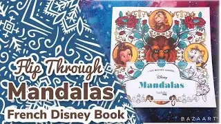 French Disney Book Flip - Mandalas