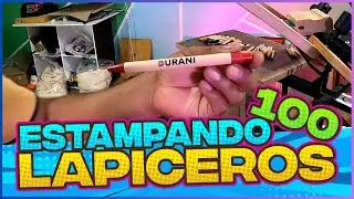 COMO ESTAMPAR LAPICEROS CON SERIGRAFIA / SERIGRAFIA EN REDONDO / GOMA TAMPOGRAFICA PARA SERIGRAFIA