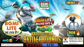 BGMI LITE IS FINALLY HERE? 😍 | India Launch Date & 2GB RAM Test! 📱 #Live #bgmilitelive