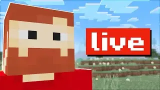 Minecraft, maar dan 🔴LIVE