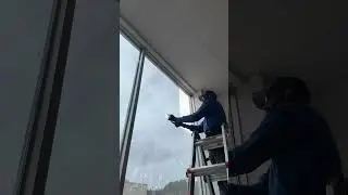 Window tint removal #windowcleaning
