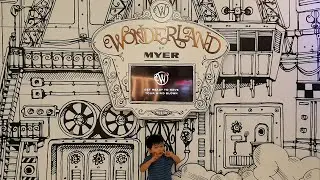 Having Fun at Myer Wonderland and Santaland in Sydney