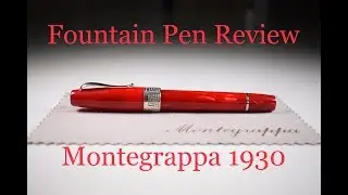 Обзор перьевой ручки Montegrappa 1930 Extra