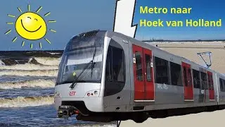 Naar Hoek van Holland strand met de metro! VLOG #13