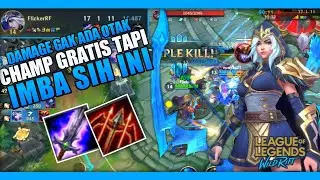 Damage Gak Ngotak Dari Early!! Ashe My Best Build - League Of Legends Wild Ritt