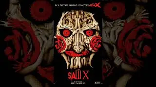 Saw X in theatres Next Friday Rated R #liveordie #makeyourchoice