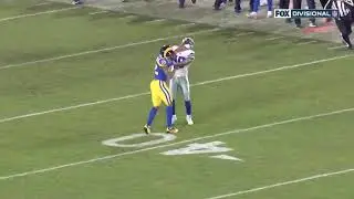 Amari Cooper vs Marcus Peters Fight | Rams vs Cowboys | 2019 Divisional Round