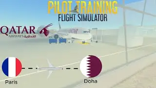 Flight Report (Real sound) Qatar airways B787-9 From Paris to Doha