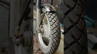 Front big tyre for standard 350
