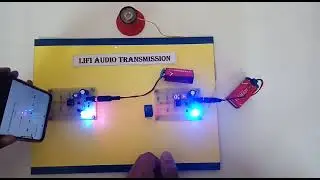 LiFi Audio Transmission