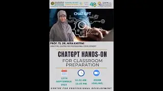 ChatGPT Hands-on for Classroom Preparation