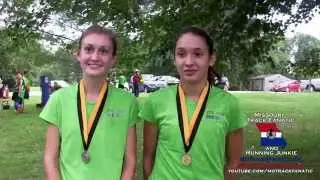 Ste Gen Jrs Mia Jerman & Taylor Werner 2-1 @ 2014 Lutheran South Inv
