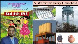 Lesson 5  Water For Every Household, Class 4 Evs, Student point academy, Maharashtra Board