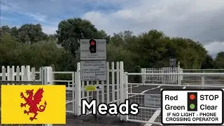 Meads (User Worked) Level Crossing (Somerset) 18/07/2025