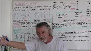 Aula 477 – Isômeros Ópticos da Glicose e da Frutose