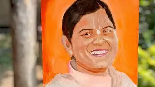 @Chitralekhaji | Acrylic colors 