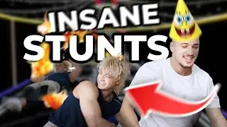 He was just about to break his back | Insane Challenge #fail #funny #challenge
