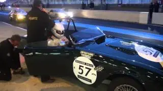 Le Mans Classic 2014 | Grid 4 / Race 2 | Triumph TRS driver change