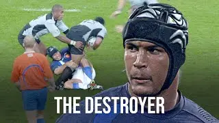 The most tackles ever by a player in a rugby match | Thierry Dusautoir - The Destroyer