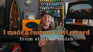 I Made a Custom Record | Print Your Vinyl Review | Designing a Custom Vinyl Record