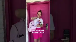 Theme Park Essentials for Summer 🤩 #essentials #packing #themepark #themeparks #travel
