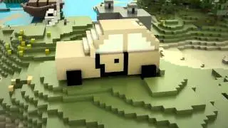Minecraft to Blender