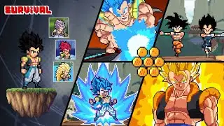 Z LEGENDS 3 - Gogeta Blue: Survival | (VERY HARD + DESTRUCTIVE FINISH)