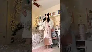 GRWM for a Holiday Party #holidayfashion #holidaydress #femininestyle #girlystyle #christmasdress