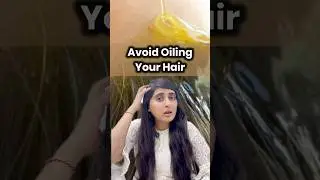 avoid oiling your hair | dandruff | pimples | who should not oil their hair