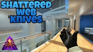 CS:GO Shattered Web Knives for CS 1.6 [CT - TR]