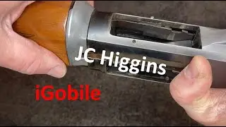 Модель JC Higgins 66 (высокий стандарт) &mdash; кнопка отпирания затвора с трудом нажимается