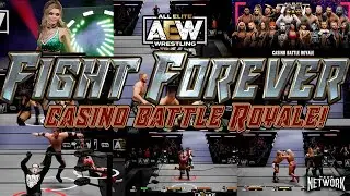 AEW Fight Forever #2 - The Casino Battle Royale! | WZWA Network