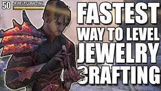 FASTEST WAY to level Jewelry Crafting 1-50 in ESO (Elder Scrolls Online Guide for PC, Xbox One, PS4)